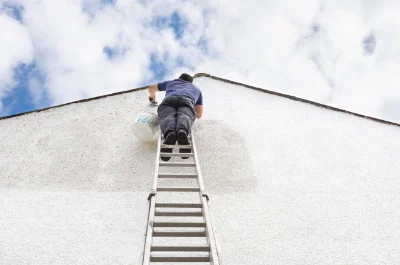 Peinture extérieure à la Chapelle-d'Aurec — façades et ravalement